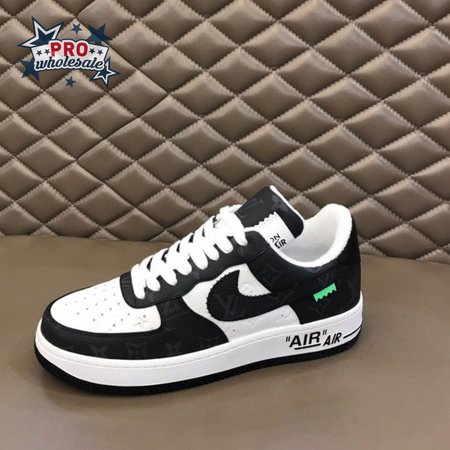 x nike air force 1 low black white - 316