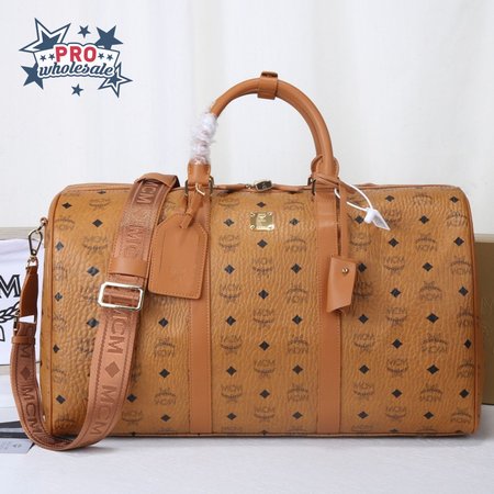 MCM Ottomar Weekender Bag in Visetos