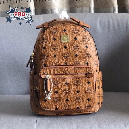 MCM Stark Side Studs Backpack in Visetos