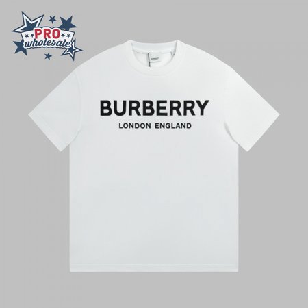 Burberry Logo Print Cotton T-shirt
