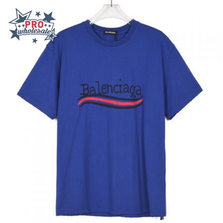 Balenciaga Political Embroidered Cotton t-shirt