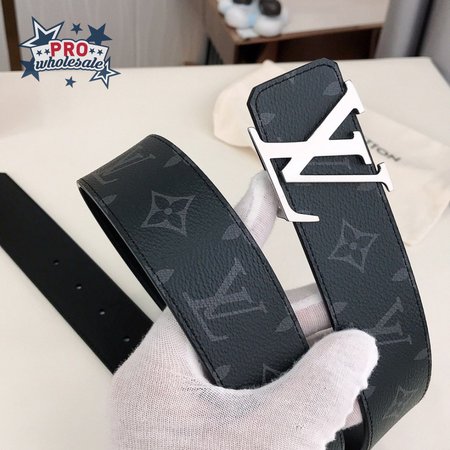 initiales belt monogram eclipse black/gray
