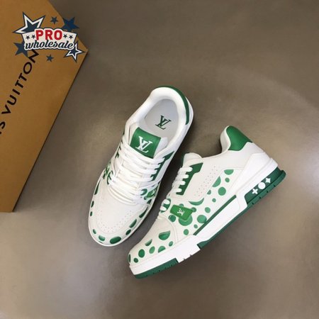 Trainer Yayoi Kusama Green White