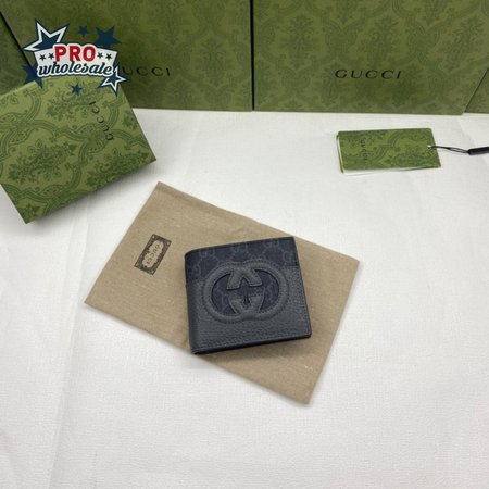 Gucci Wallet With Cut-Out Interlocking G