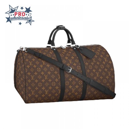 Keepall Bandouliere 55 Monogram Macassar - LDB77