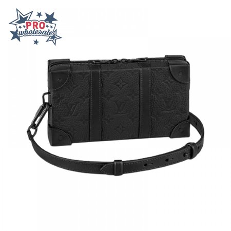 soft trunk wallet taurillon monogram leather lmb015