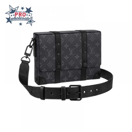 trunk messenger monogram eclipse coated canvas lmb014