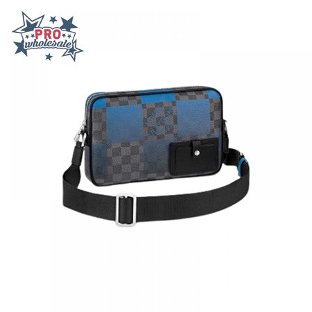 alpha messenger damier graphite canvas lmb063