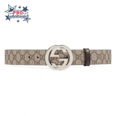 GUCCI GG SUPREME BELT WITH G BUCKLE - B37
