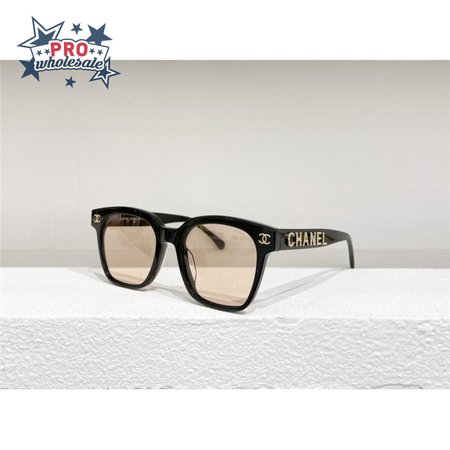 chanel logo sunglasses