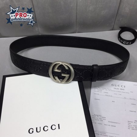 gucci belt 40mm Silver