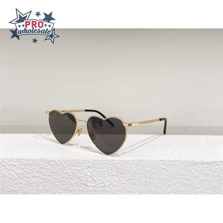 ysl metal heart sunglasses