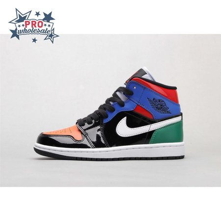Air Jordan 1 Mid Multi Patent Unisex