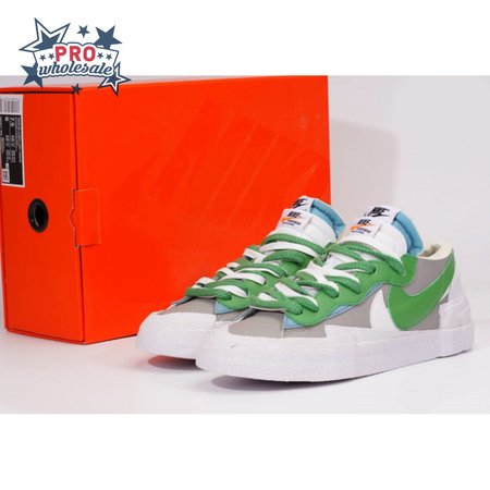 NK x Blazer Low "Medium Grey Classic Green" Unisex