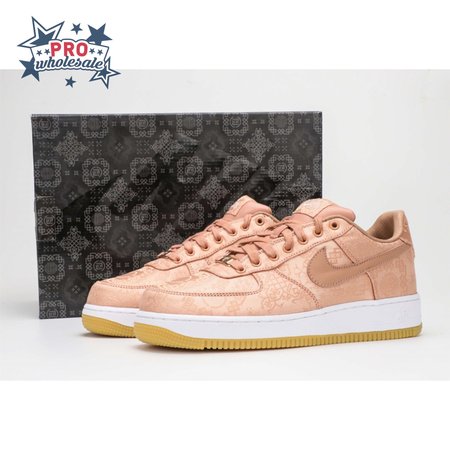 Nike CLOT x Air Force 1(Gold Silk) Unisex