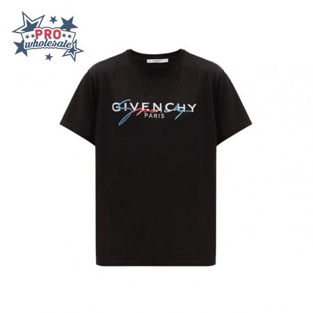 GIVENCHY RAINBOW SIGNATURE COTTON T-SHIRT - GVC4