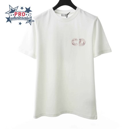 DIOR COUPLE BASKETBALL TIGHT-KNIT T-SHIRT