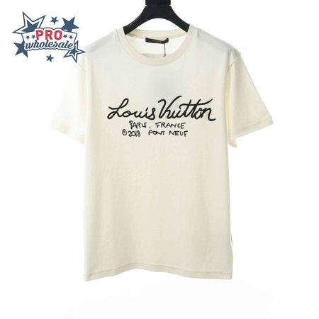 signature embroidered logo t-shirt