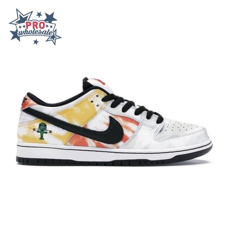 Dunk SB Low 'Tie-Dye Raygun - White' Men's