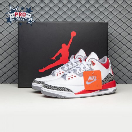 Air Jordan 3 Fire Red DN3707160 Men's