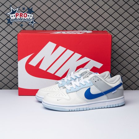 Nike Dunk Low Ivory Hyper Royal FB1543-141 Unisex