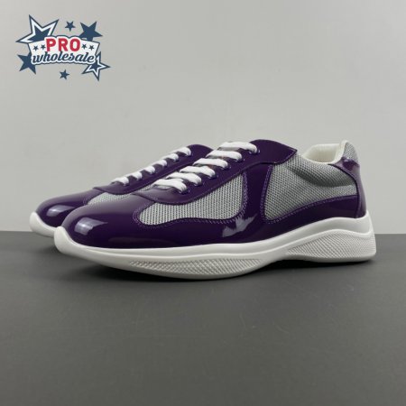 Prada America's Cup Purple Sneakers