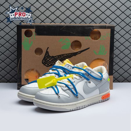 Nike Dunk Low Off-White Lot 10 DM1602 112 Unisex