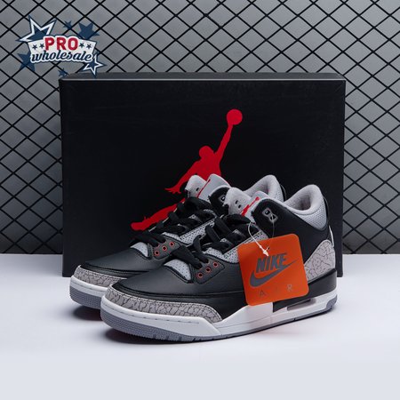 Jordan 3 Retro Black Cement Reimagined DN3707 010 Men's