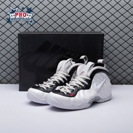Nike Air Foamposite Pro White Black University Red 624041-103 Men's