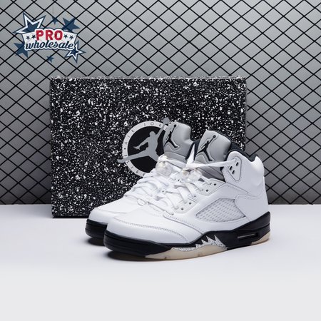 Air Jordan 5 White and Black DD0587 110 Men's