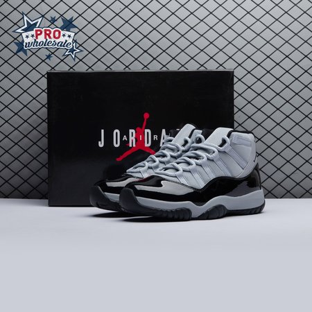 Air Jordan 11 Gray and Black CT8012-005 Men's