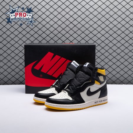 Jordan 1 Retro High Not for Resale Varsity Maize 861428-107 Unisex