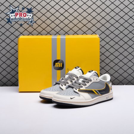 Travis Scott x Fragment Design x Air Jordan 1 Low OG SP AJ1 Su7-Ultra XX3168-162 Unisex