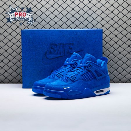 Jordan 4 x Nigel Sylvester Brick by Brick Blue Unisex