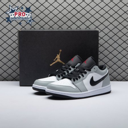 Jordan 1 Low Light Smoke Grey 553558-030 Unisex