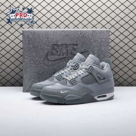 Nigel Sylvester x Air Jordan 4 OG Brick by Brick Grey HF4340-003 Unisex