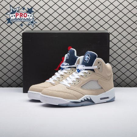 Air Jordan 5 Georgetown Hoyas PE HQ7978-005 Men's