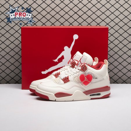 Jordan 4 Retro Valentine's Day HV0823-108 Unisex