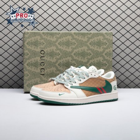 Travis Scott x Air Jordan 1 Low QW5088-206 Unisex