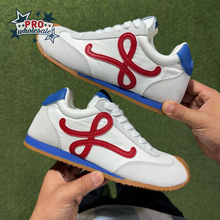 LOEWE Flow Runner White,Red and Blue