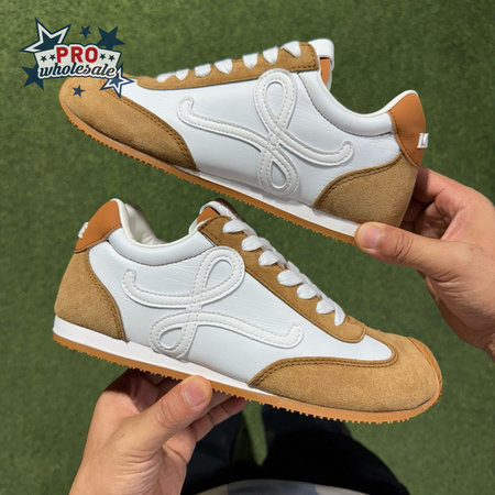 LOEWE Flow Runner Brown and White