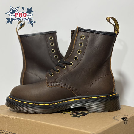 Dr.Martens Jadon Flat Sole Boot Brown