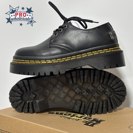 Dr.Martens Black Platform Lace-up Shoes