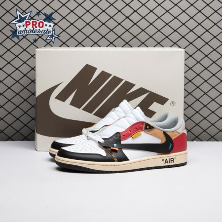 Travis Scott x OFF-WHITE x Air Jordan 1 XZ6868-005 Unisex