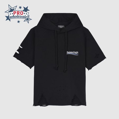 Balenciaga T-Shirt-Hoodie (B49)