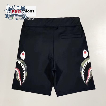 Bape Side Shark Sweat Shorts