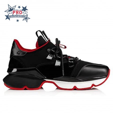 CHRISTIAN LOUBOUTIN RED- RUNNER SNEAKER - CL58