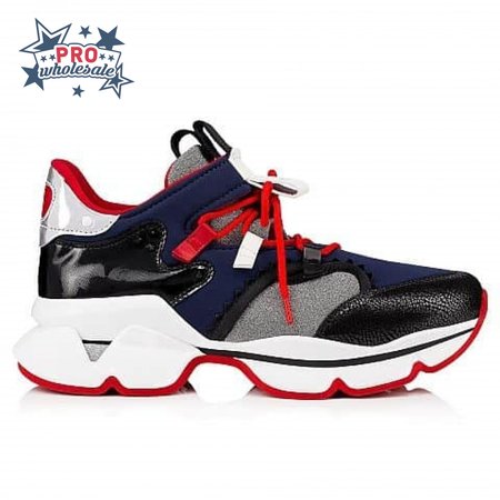 CHRISTIAN LOUBOUTIN RED- RUNNER SNEAKER - CL57