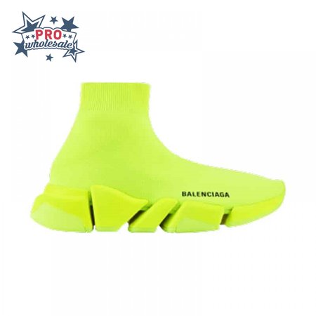 BALENCIAGA MEN'S SPEED 2.0 SNEAKER IN YELLOW - BB140
