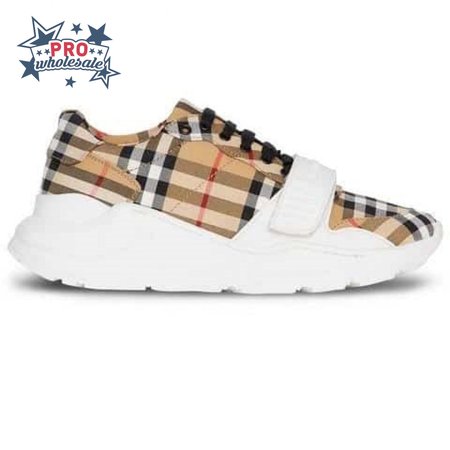 BURBERRY VINTAGE CHECK COTTON SNEAKER - BBR1